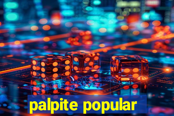 palpite popular